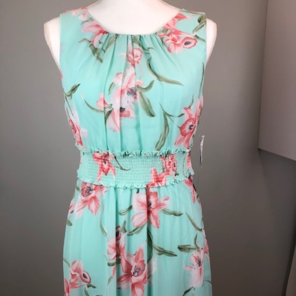 Floral Print Dress Summer Sz 6P - Picture 4 of 10